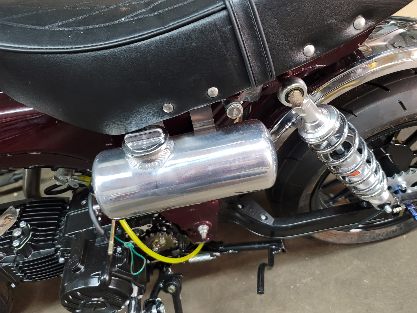 CT 70 Aluminum Aux Tank